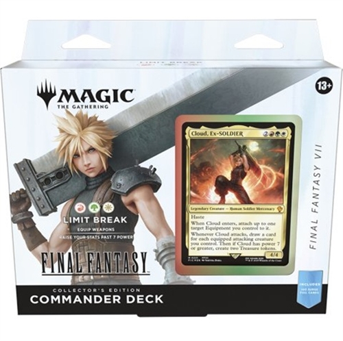 Final Fantasy - Collector Commander deck - Limit Break FF7 -  Magic the Gathering